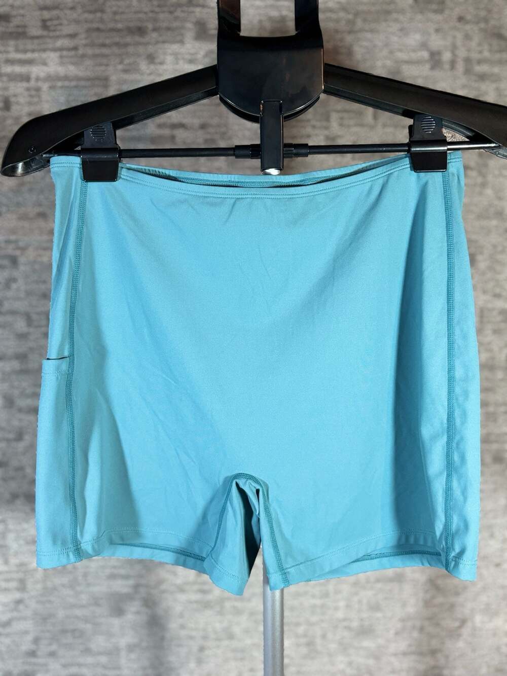 Halara High-Waisted Athletic Bike Shorts with Side Pockets